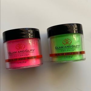 Glam and glits acrylic powder